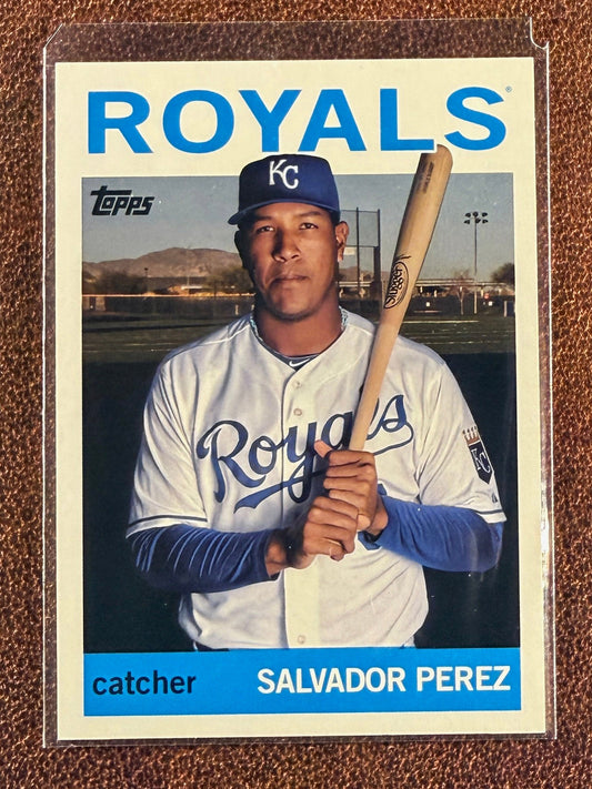Salvador Perez - 2025 Topps Archives - Design Variation SP - Royals