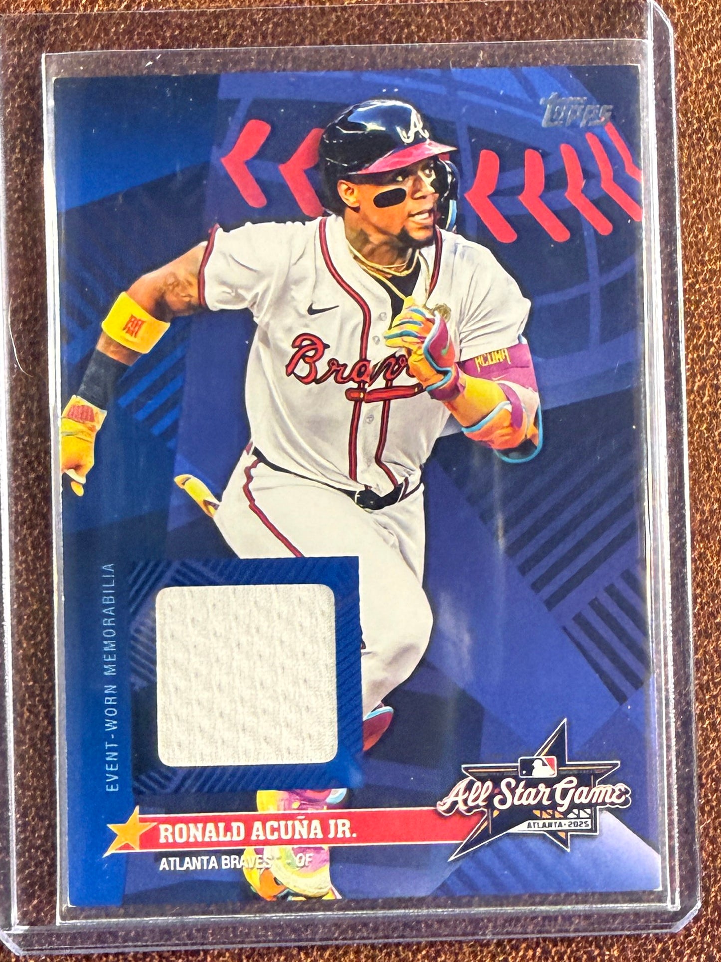 Ronald Acuna Jr. - 2025 Topps Update - All Star Stitches RELIC - Braves