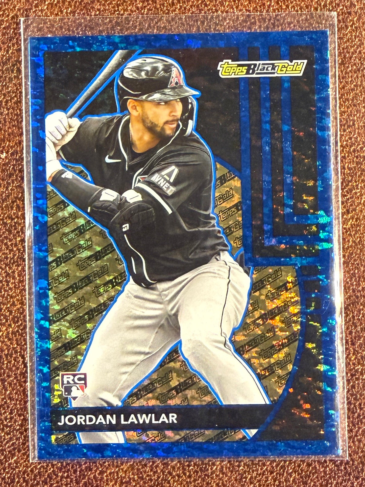 Jordan Lawlar - 2024 Topps Update - BLUE Black Gold - Diamondbacks