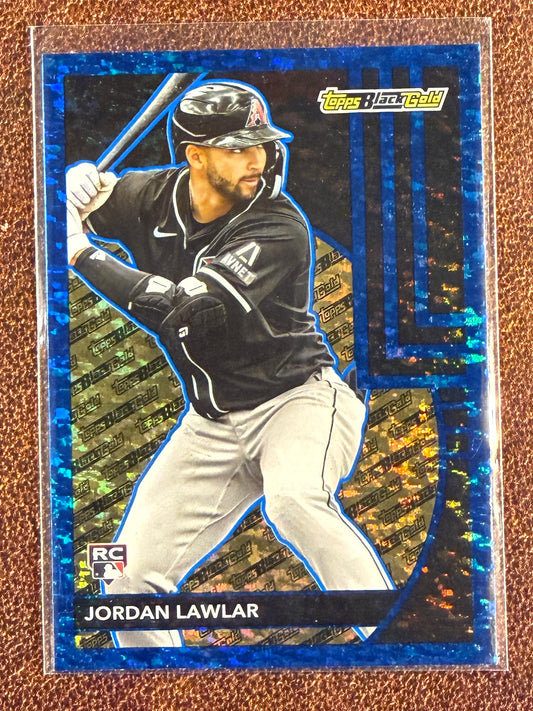 Jordan Lawlar - 2024 Topps Update - BLUE Black Gold - Diamondbacks