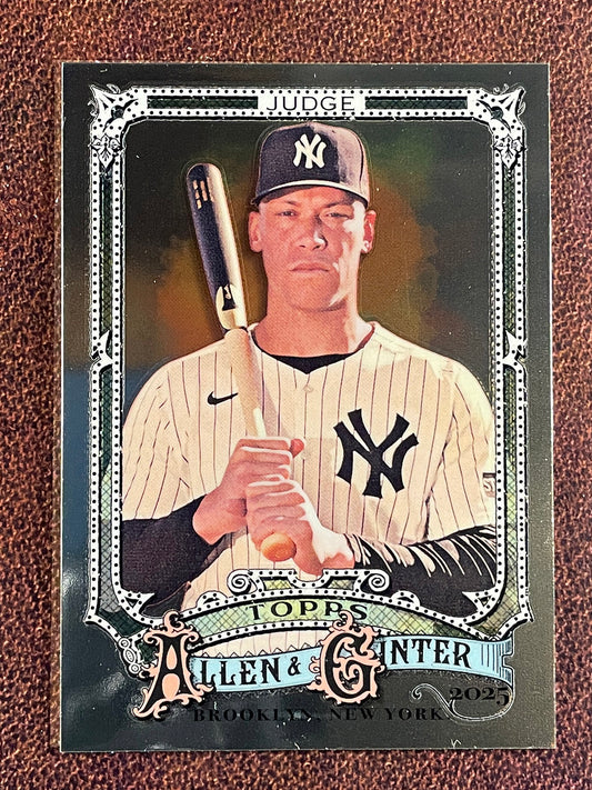 Aaron Judge - 2025 Topps Allen & Ginter - Chrome (#122) - Yankees