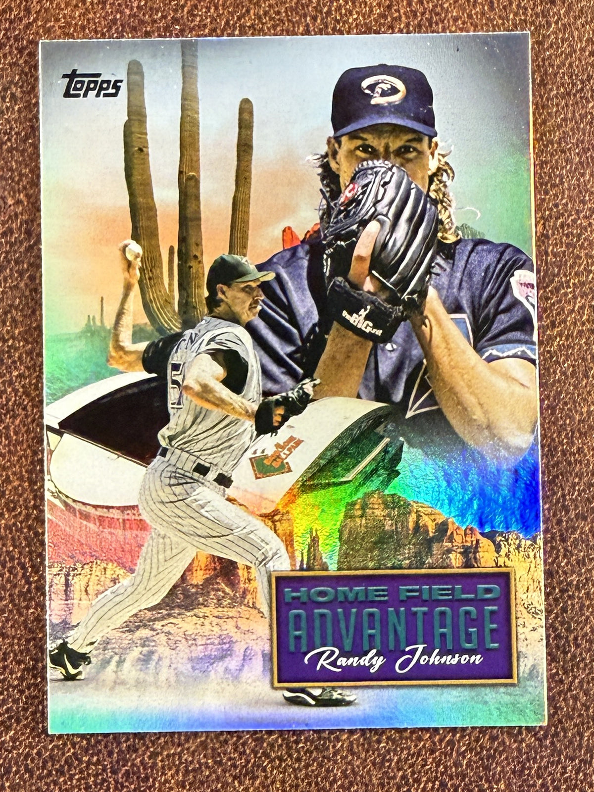 Randy Johnson - 2024 Topps Series 1 - Legendary Home Field Advantage - Diamondbacks