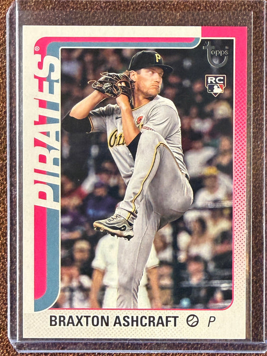 Braxton Ashcraft - 2025 Topps Update - Rookie Vintage Stock /99 - Pirates