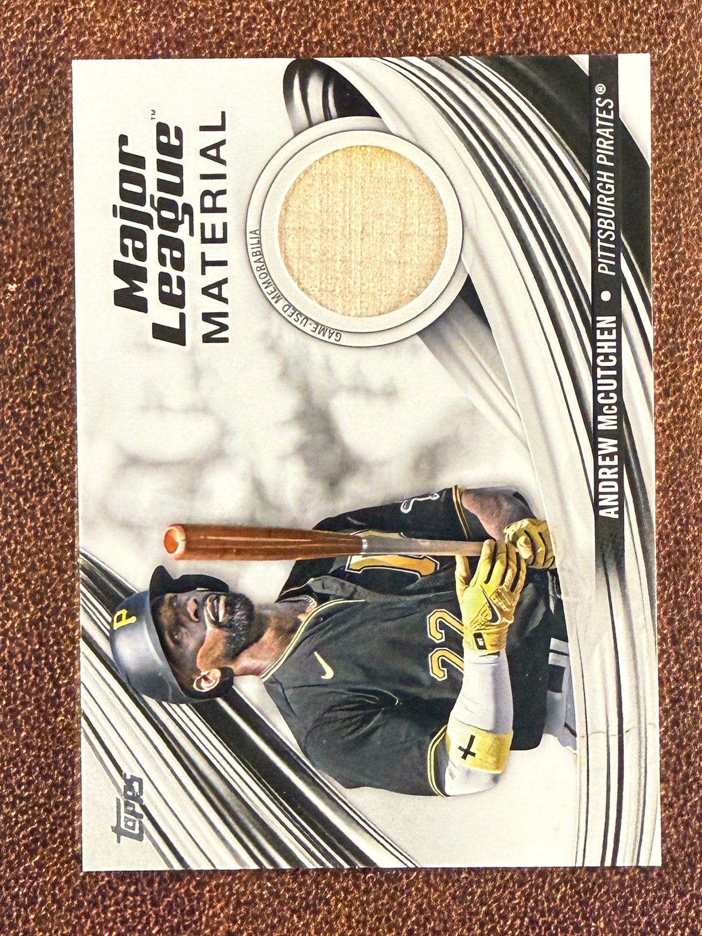 Andrew McCutchen - 2023 Topps Update - Major League Material RELIC - Pirates