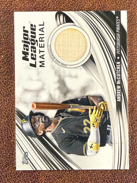 Andrew McCutchen - 2023 Topps Update - Major League Material RELIC - Pirates