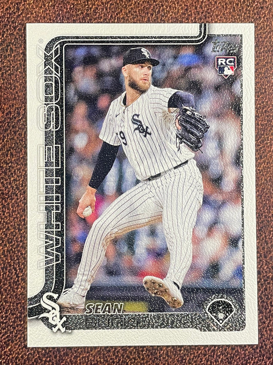 Sean Burke - 2025 Topps Series 2 - Canvas Stock /50 - White Sox