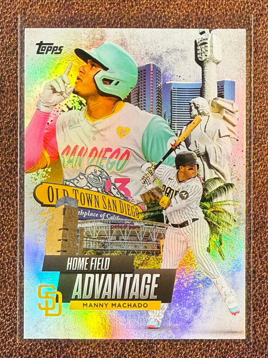 Manny Machado - 2025 Topps Series 2 - Home Field Advantage - Padres