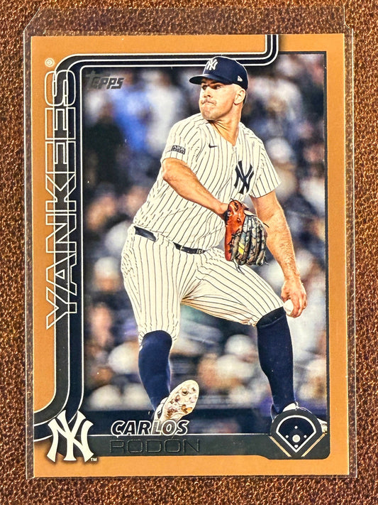 Carlos Rodon - 2025 Topps Series 2 - GOLD /2025 - Yankees