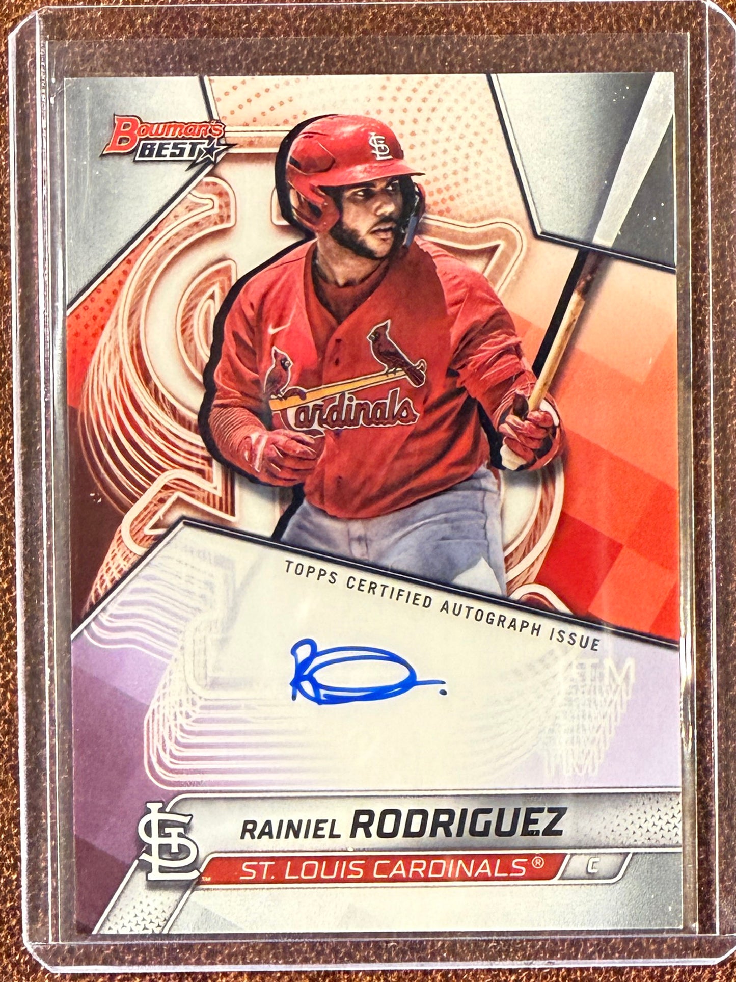 Rainiel Rodriguez - 2025 Bowmans Best - AUTO - Cardinals (1 of 2)