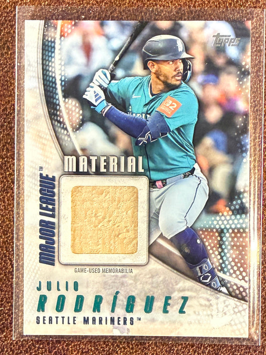Julio Rodriguez - 2025 Topps Update - Major League Material RELIC - Mariners