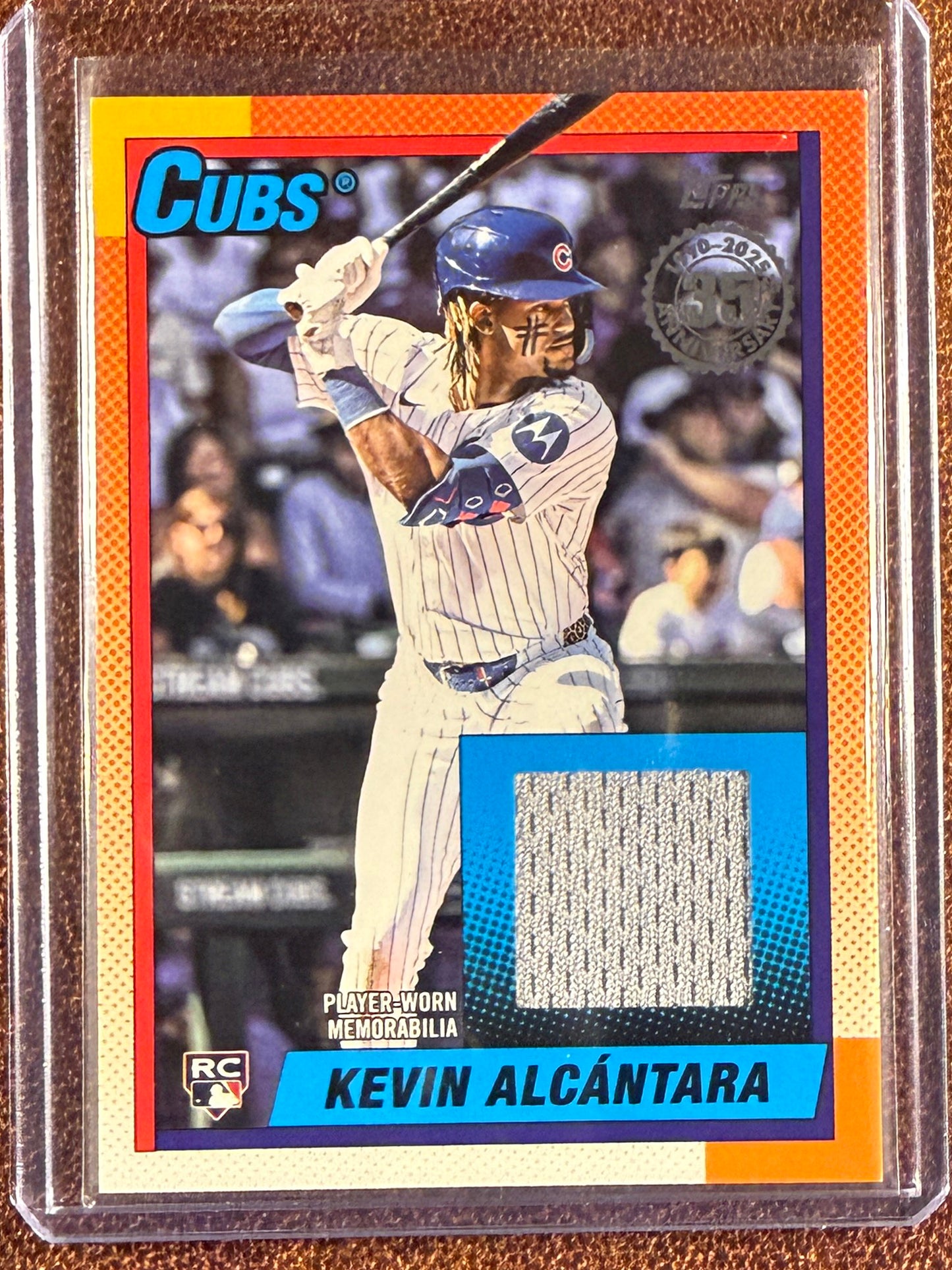 Kevin Alcantara - 2025 Topps Update - Rookie 1990 RELIC - Cubs