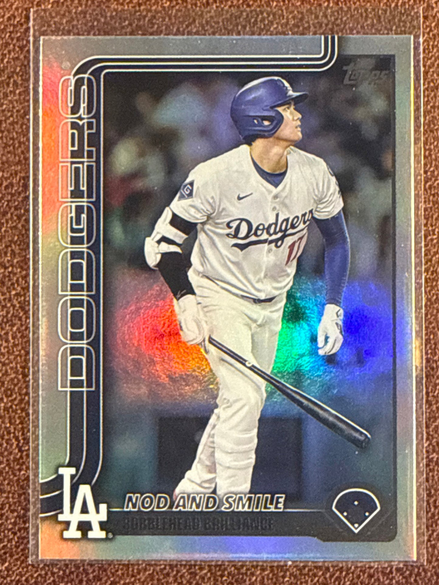 Shohei Ohtani - 2025 Topps Update - Rainbow Foil US84 - Dodgers