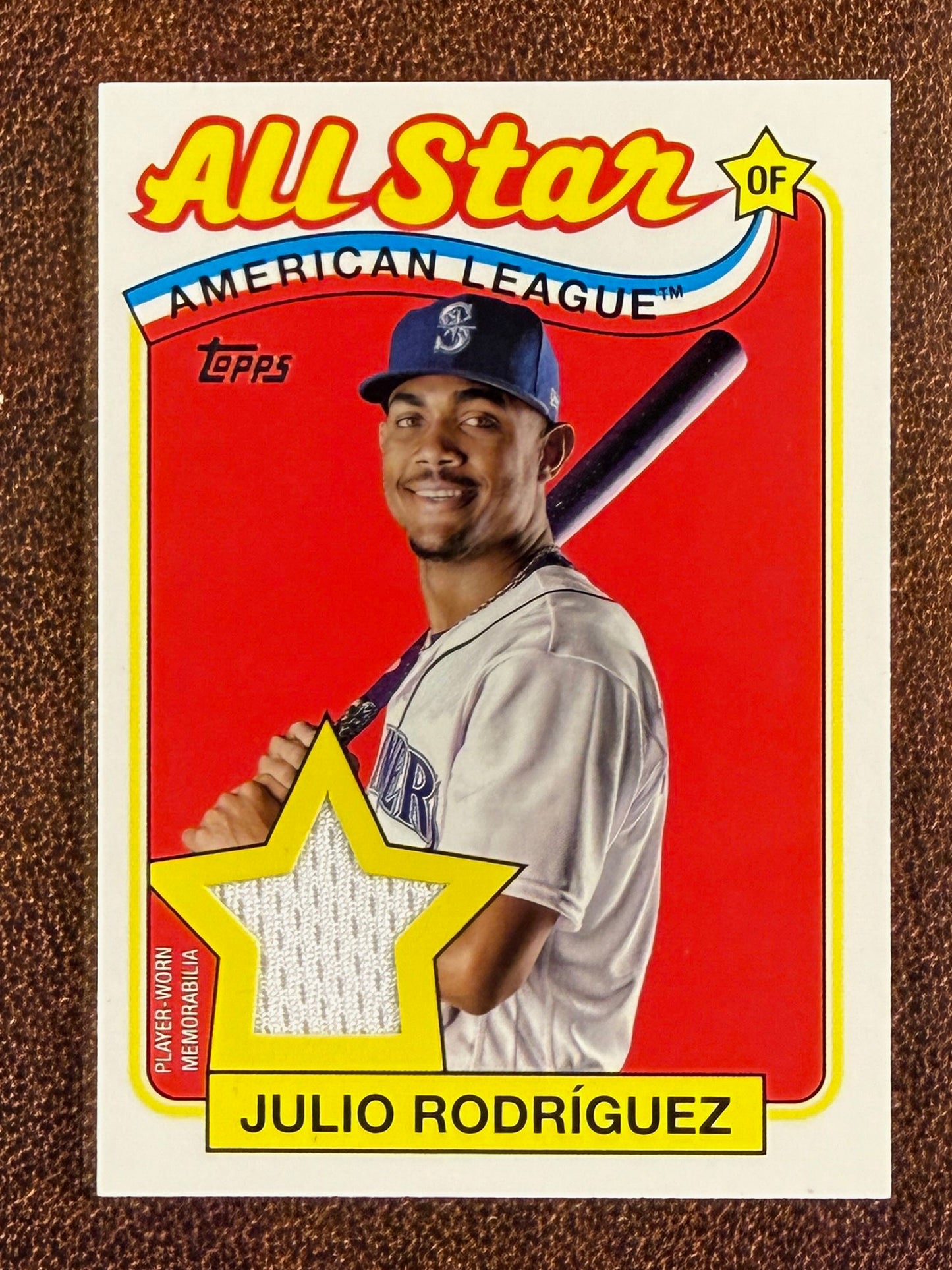 Julio Rodriguez - 2024 Topps Series 2 - 1989 All Star RELIC - Mariners