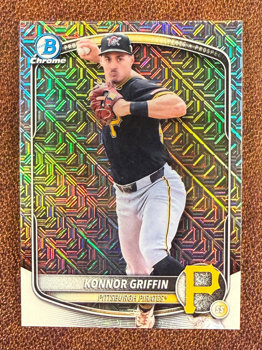 Konnor Griffin - 2025 Bowman Draft - MOJO - Pirates