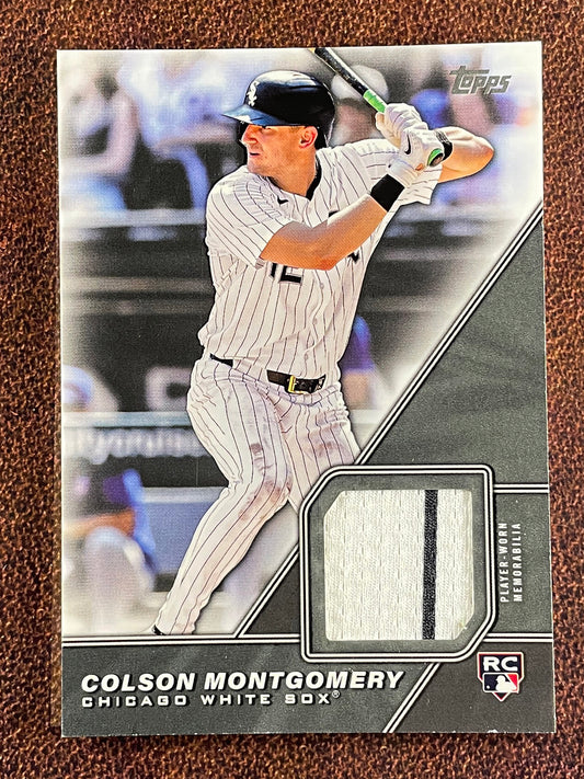 Colson Montgomery - 2026 Topps Series 1 - Major League Material RELIC (*whiting*)  - White Sox