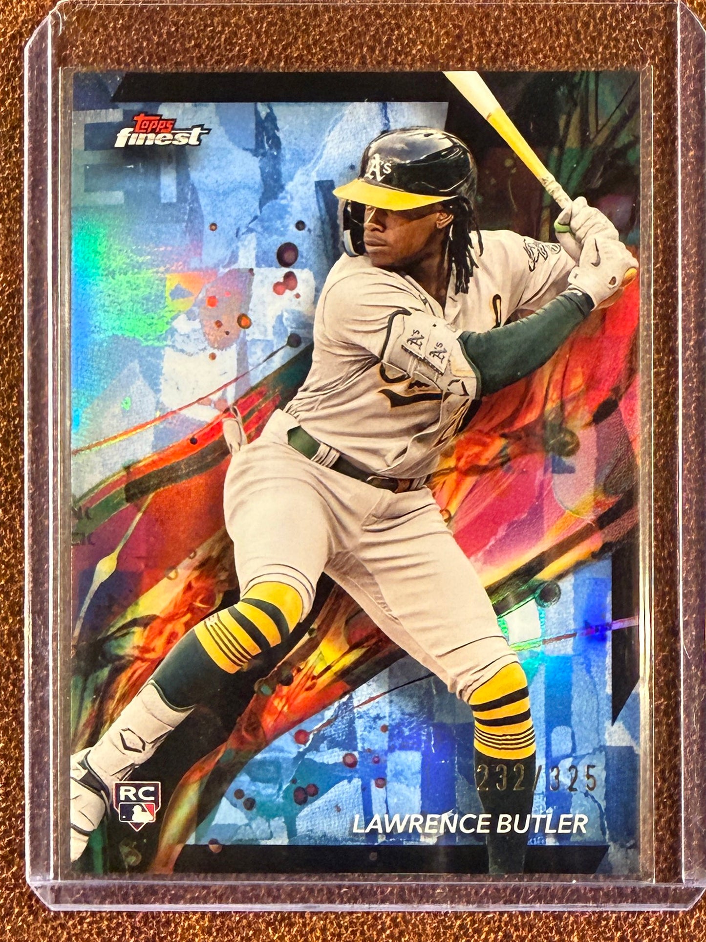 Lawrence Butler - 2024 Topps Finest - BLUE Common /325 - Athletics