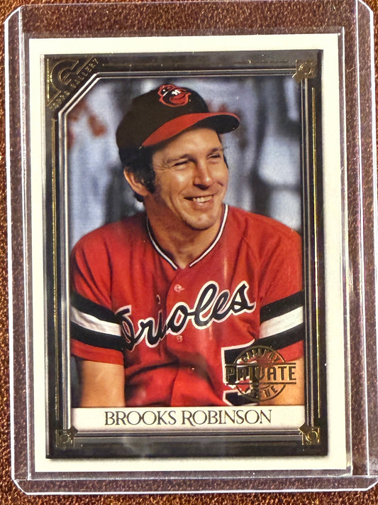 Brooks Robinson - 2021 Topps Gallery - Private Issue /250 - Orioles