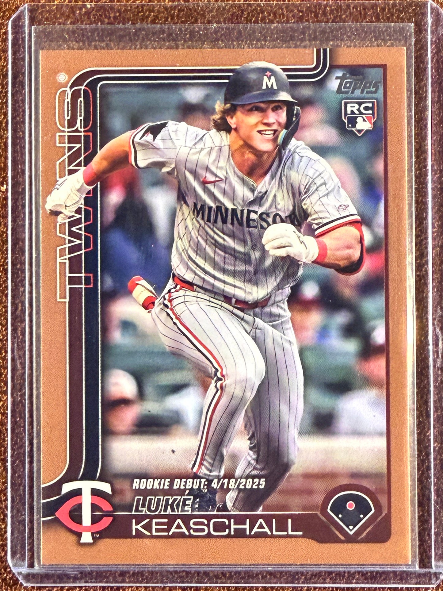 Luke Keaschall - 2025 Topps Update - GOLD /2025 - Twins