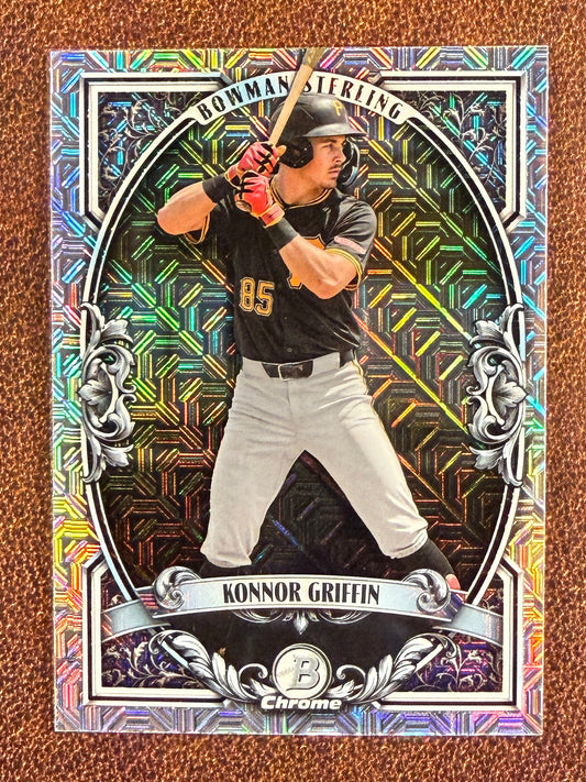 Konnor Griffin - 2026 Bowman - Bowman Sterling MOJO - Pirates