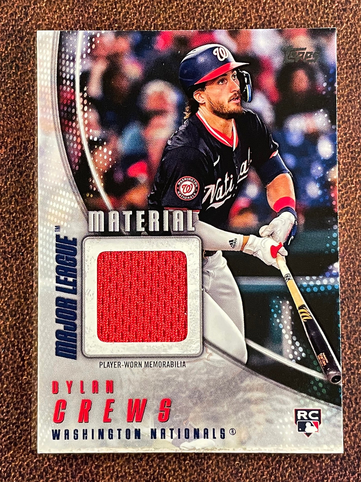 Dylan Crews - 2026 Topps Series 2 - Major League Material RELIC - Nationals