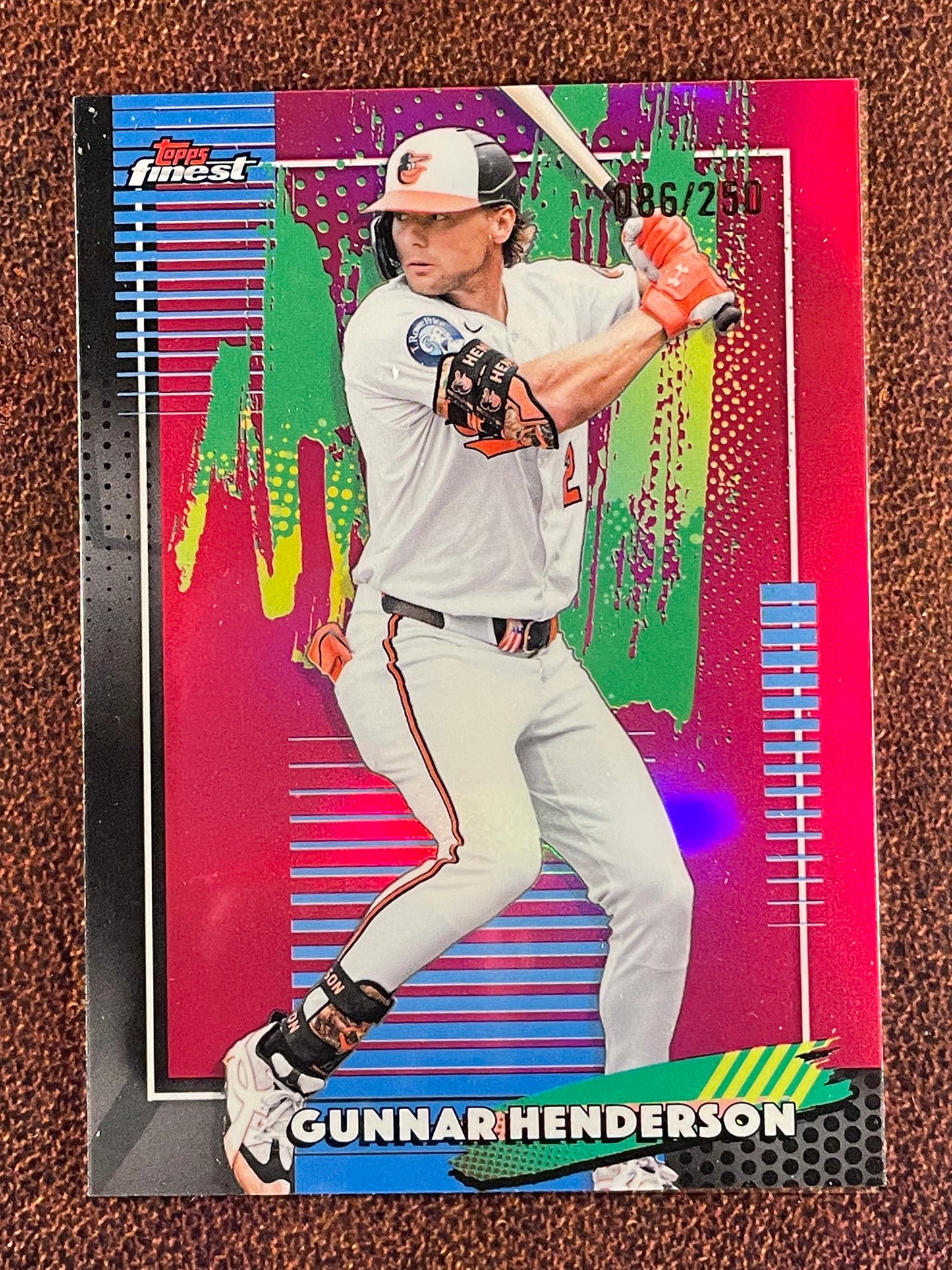 Gunnar Henderson - 2026 Topps Finest - PINK Common /250 - Orioles