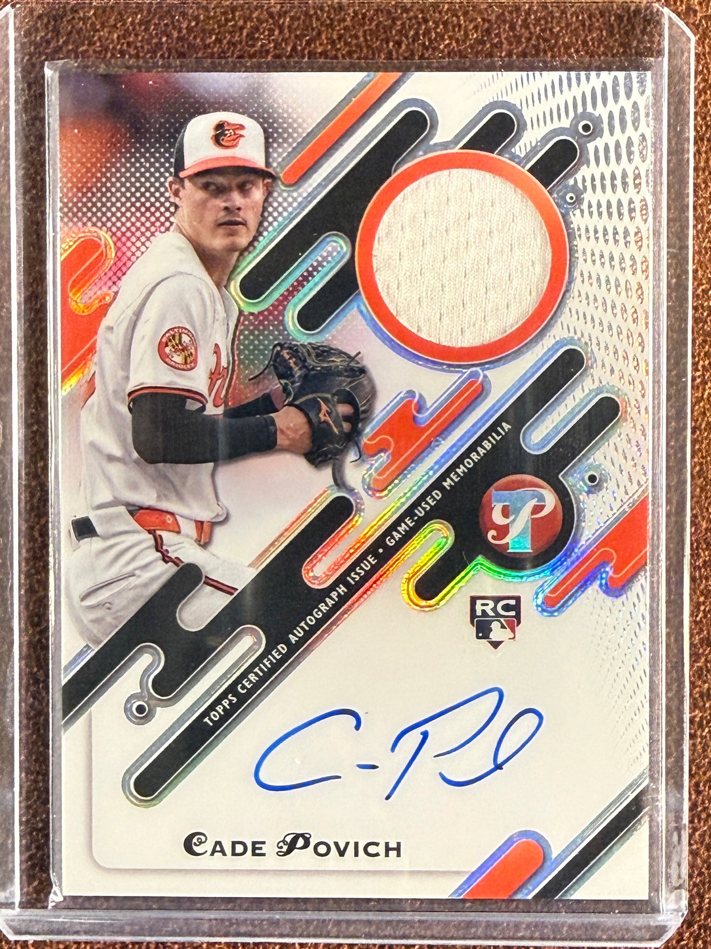 Cade Povich - 2025 Topps Pristine - Rookie Pieces AUTO - Orioles