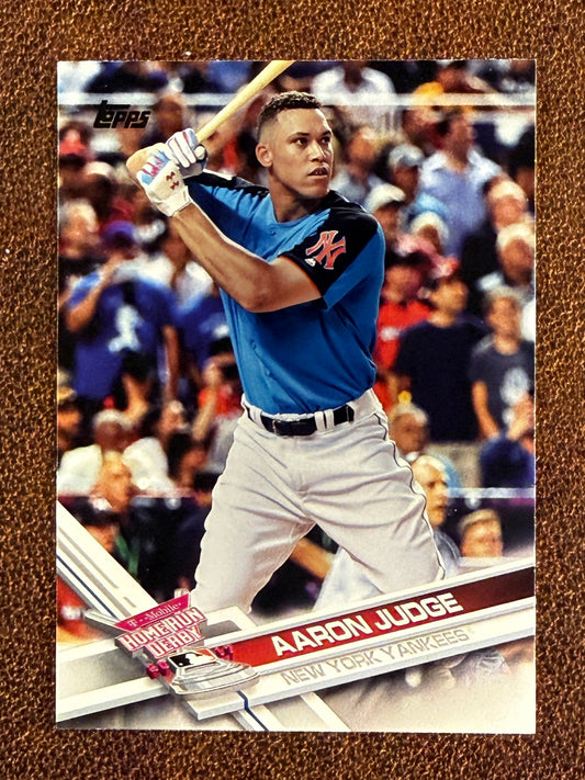 Aaron Judge - 2017 Topps Update - Homerun Derby - Yankees