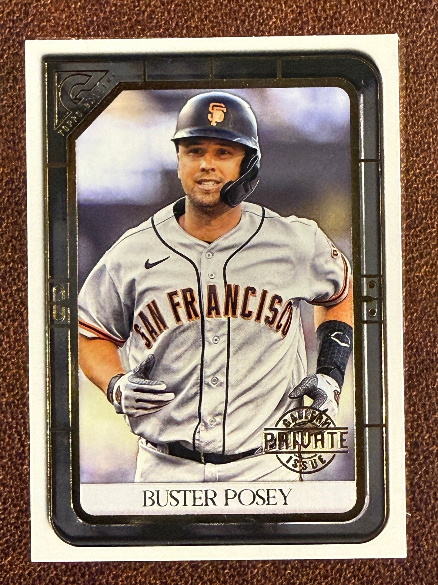 Buster Posey - 2021 Topps Gallery - Private Issue /250 - Giants