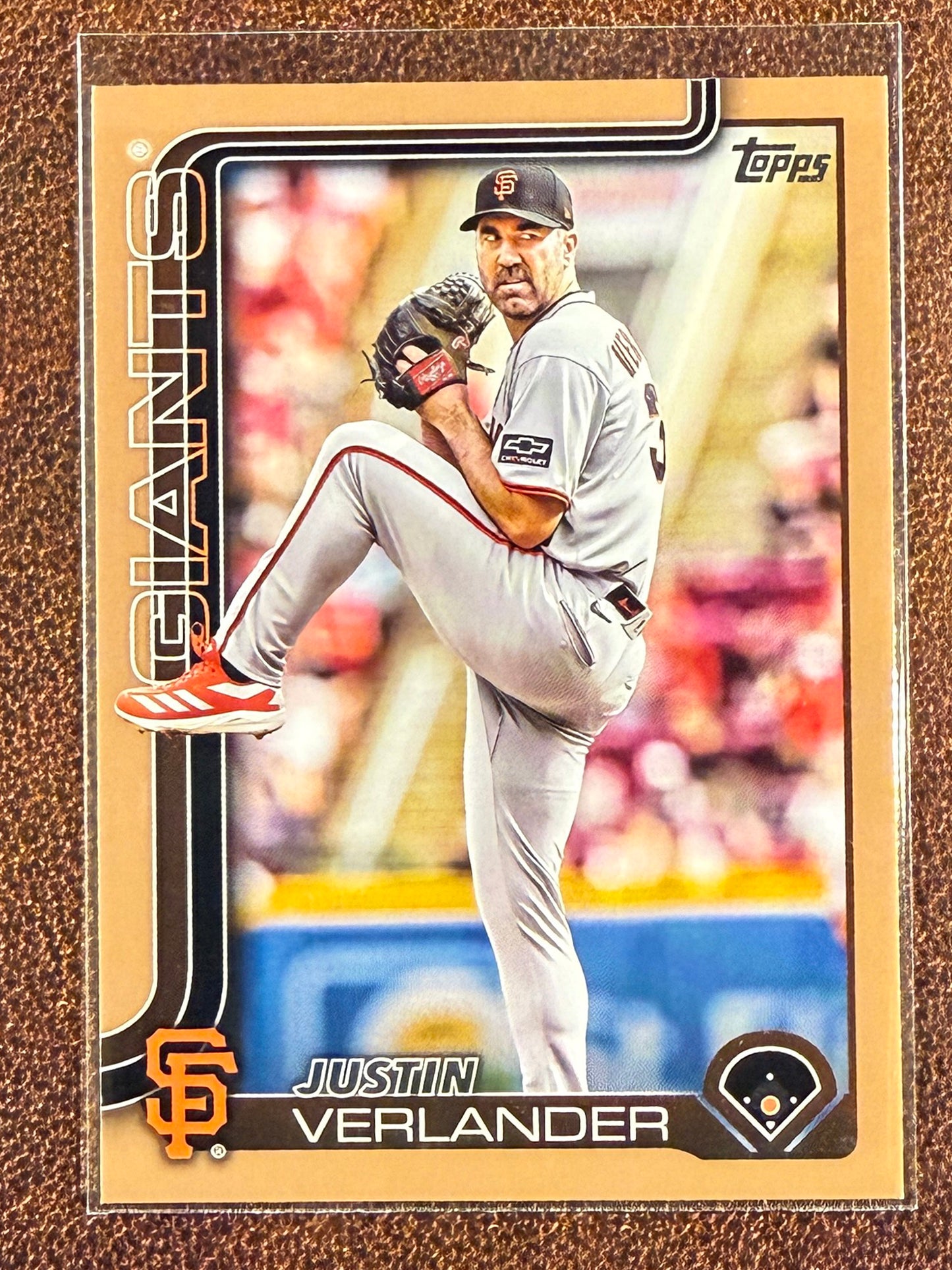 Justin Verlander - 2025 Topps Update - GOLD /2025 - Giants