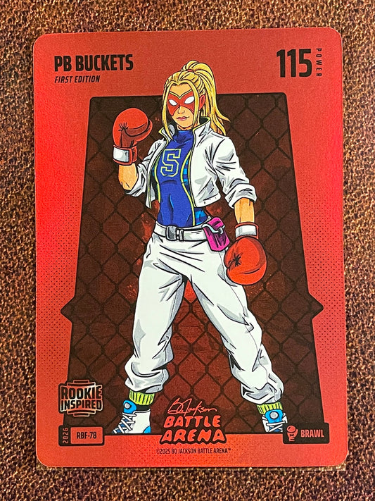 PB Buckets - 2026 Bo Jackson Battle Arena - PB Buckets Red Battlefoil Brawl