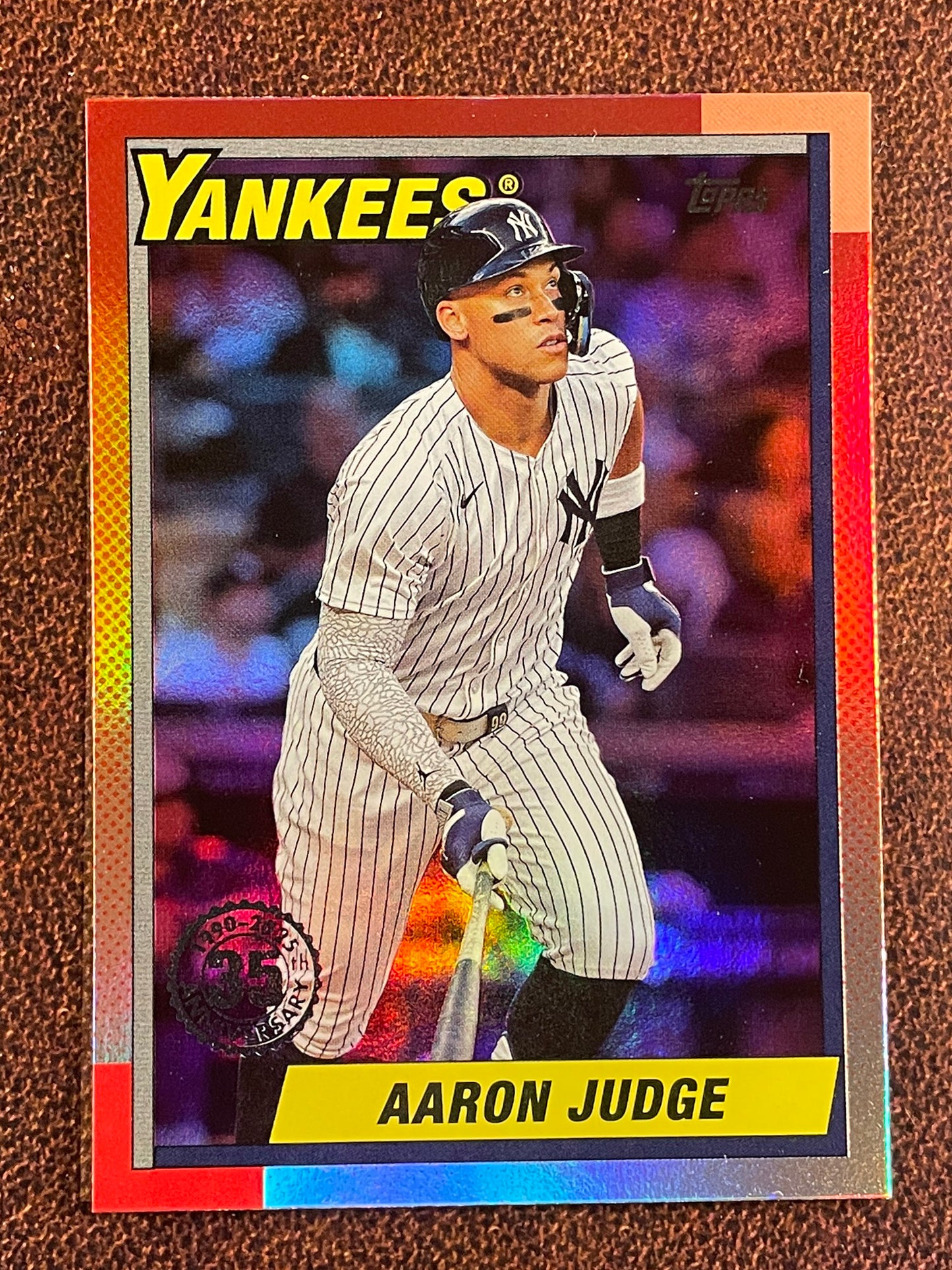 Aaron Judge - 2025 Topps Update - PINK Foil - Yankees