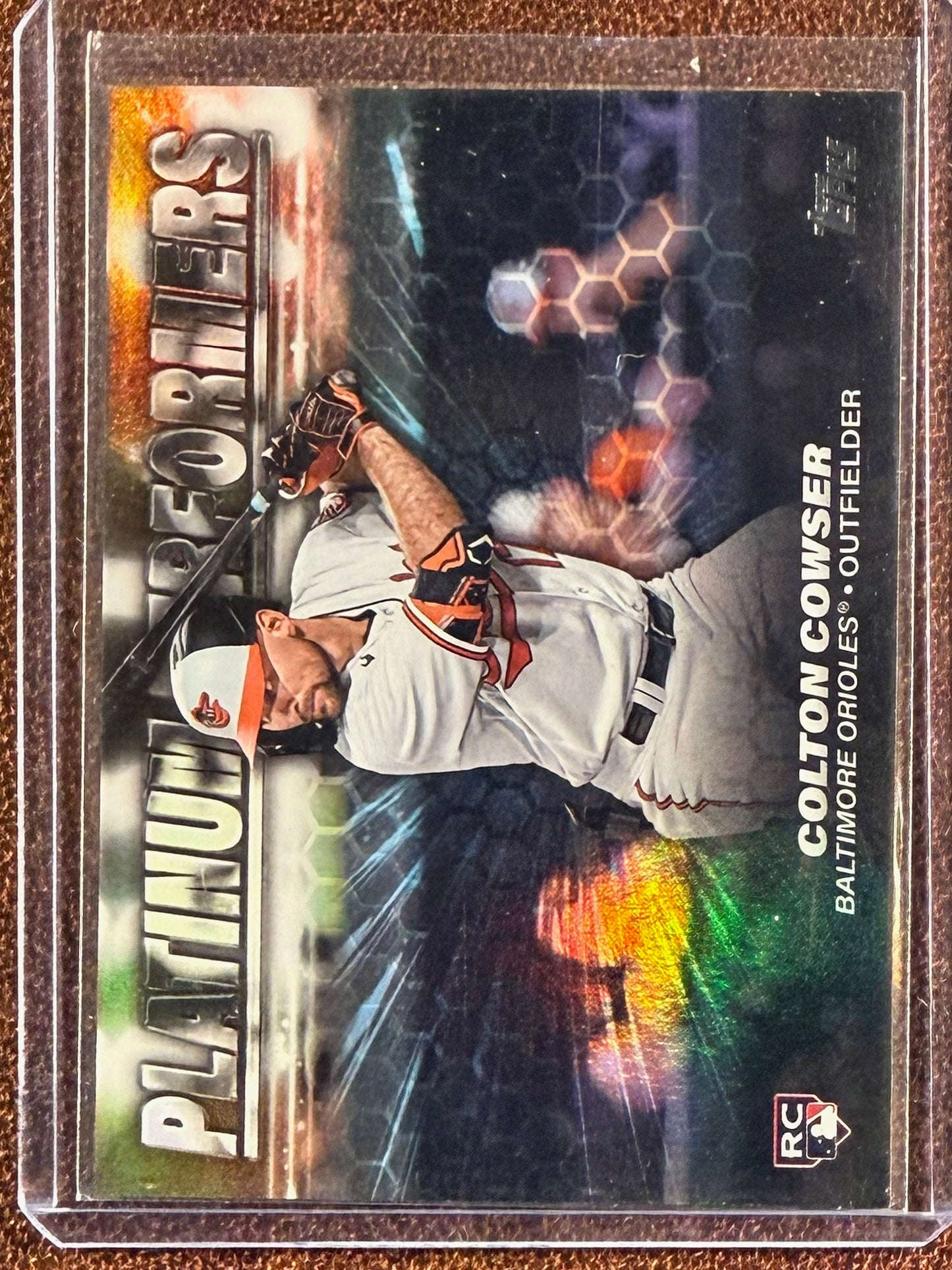 Colton Cowser - 2024 Topps - Platinum Performers - Orioles