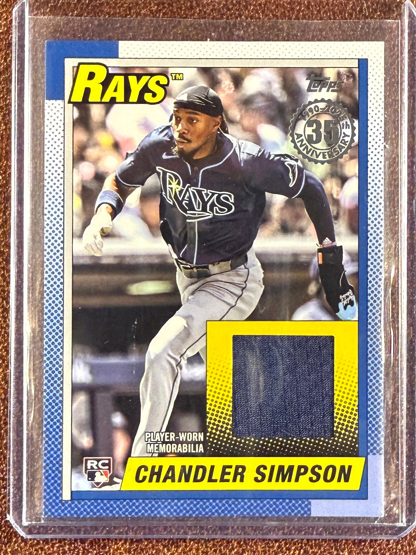 Chandler Simpson - 2025 Topps Update - Rookie 1990 RELIC - Rays