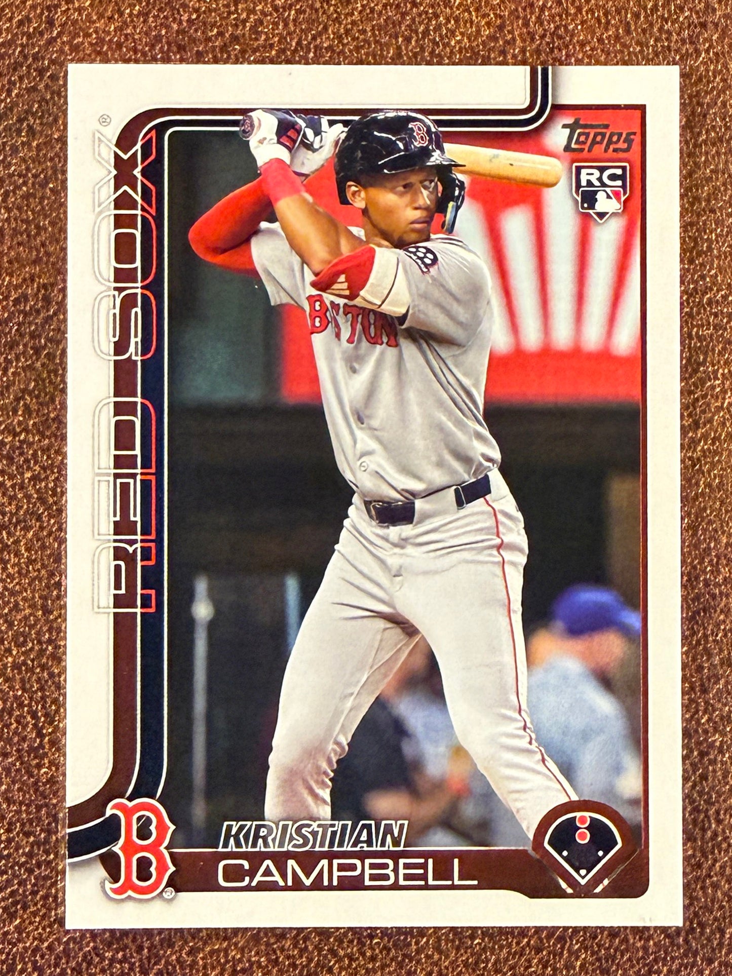 Kristian Campbell - 2025 Topps Series 2 - Rookie Image Variation - Red Sox