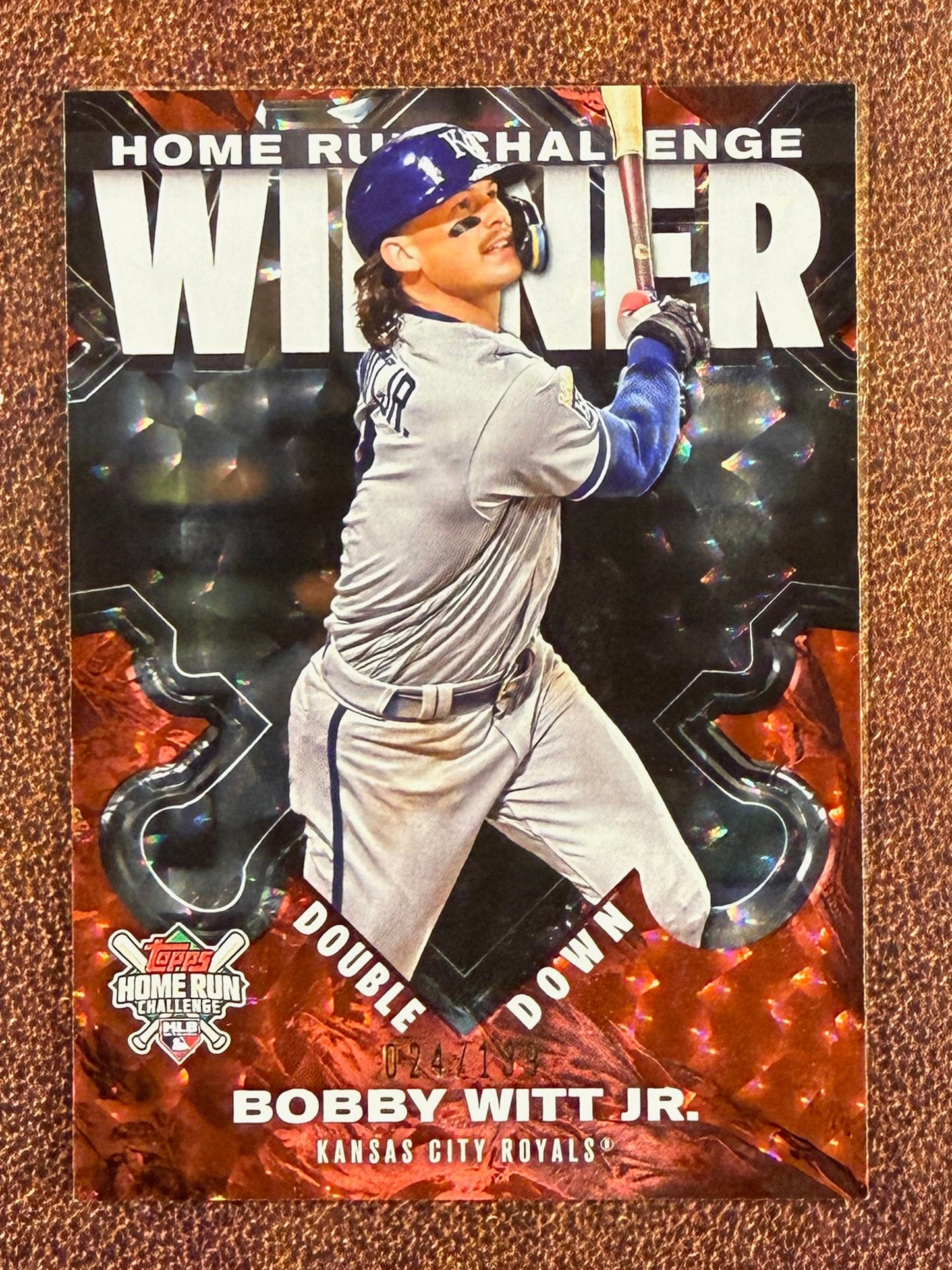 Bobby Witt Jr. - 2024 Topps - Home Run Challenge Winner /139 - Royals