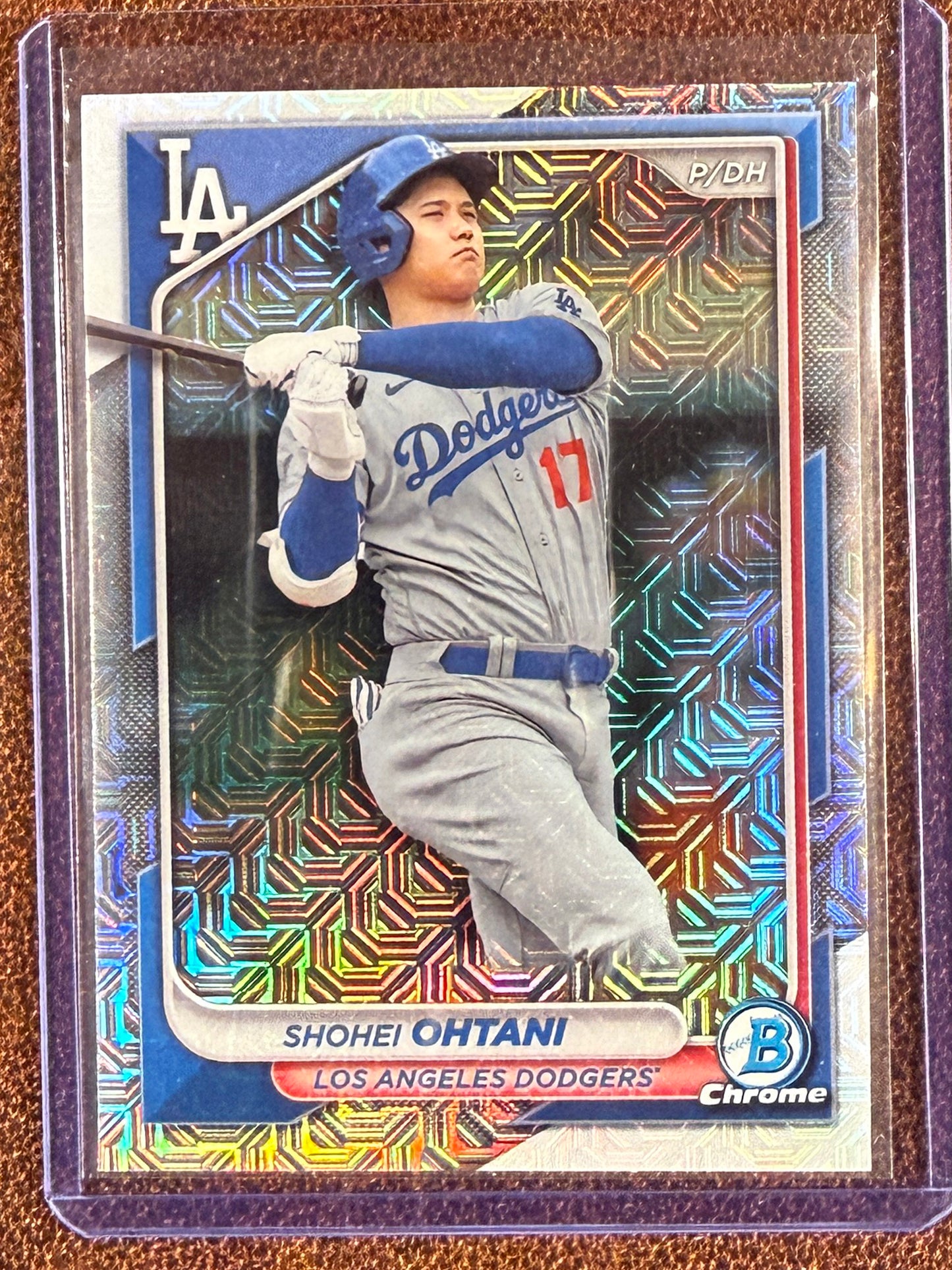 Shohei Ohtani - 2024 Bowman - MOJO Refractor - Dodgers