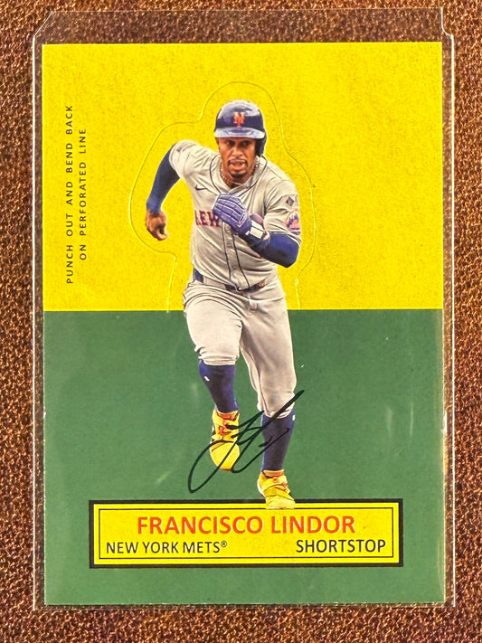 Franciso Lindor - 2025 Topps Archives - Stand Up - Mets