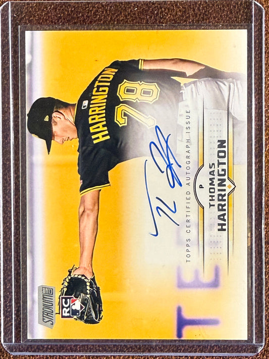 Thomas Harrington - 2025 Topps Stadium Club - Rookie AUTO - Pirates
