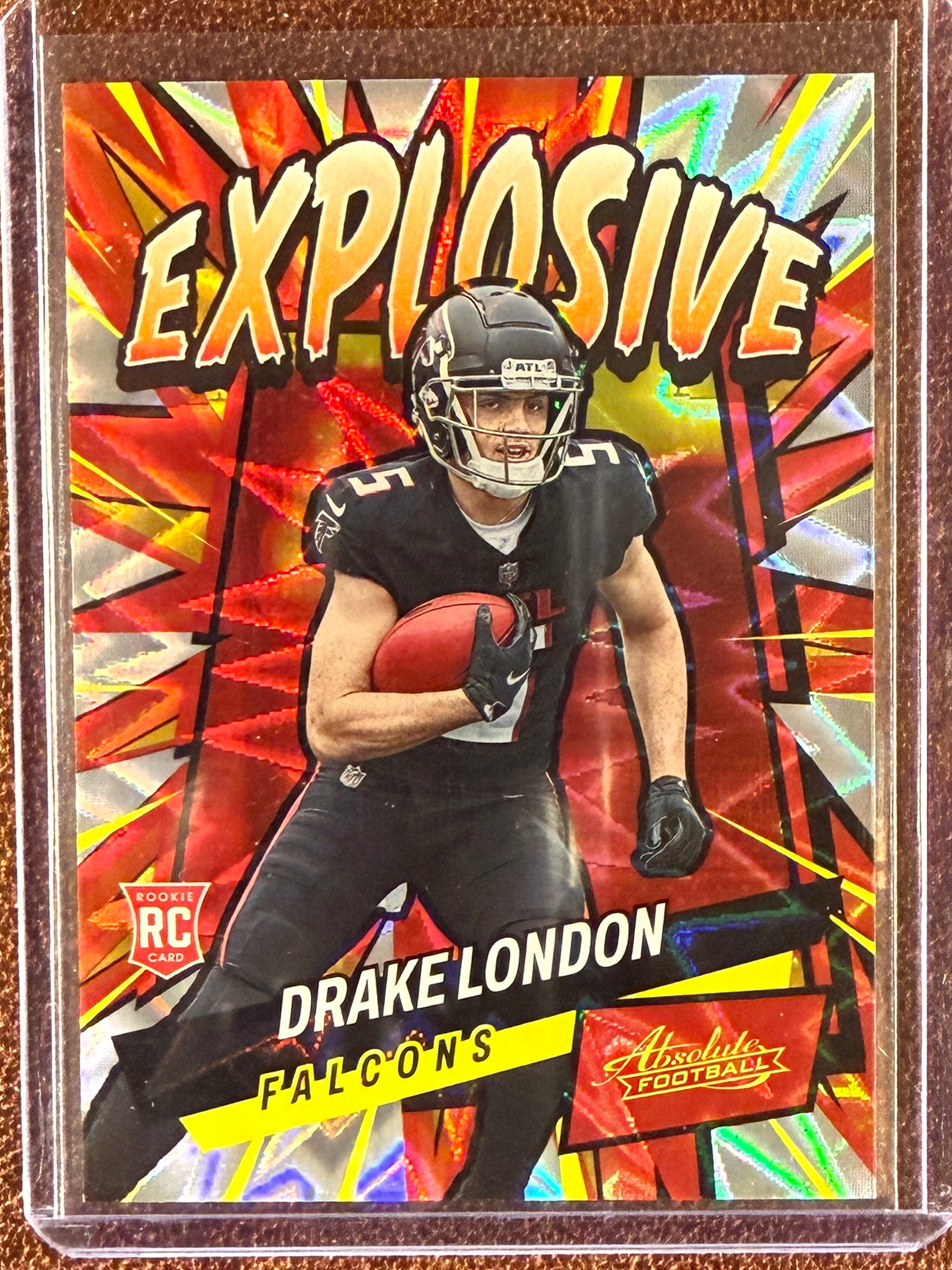 Drake London - 2022 Panini Absolute - Rookie Explosive - Falcons ...