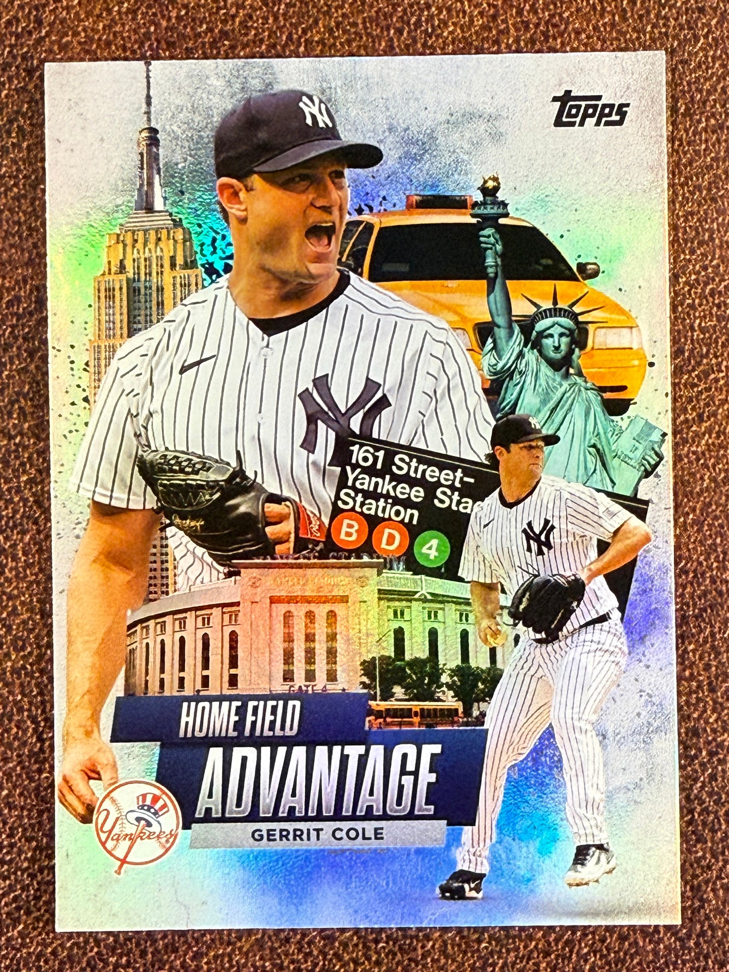 Gerrit Cole - 2025 Topps Series 2 - Home Field Advantage - Yankees