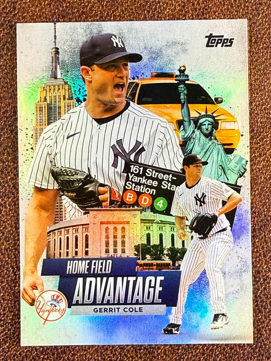 Gerrit Cole - 2025 Topps Series 2 - Home Field Advantage - Yankees