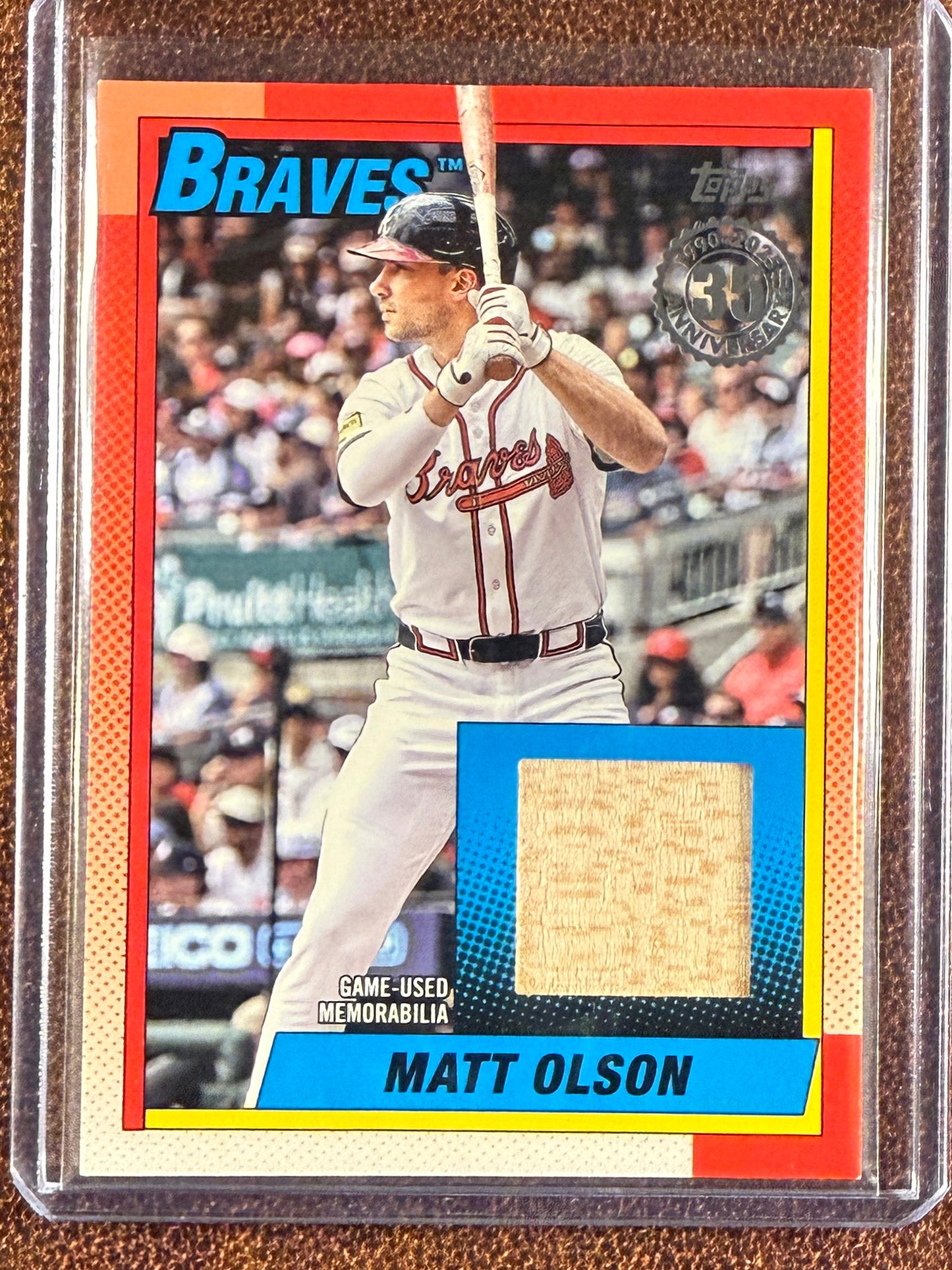 Matt Olson - 2025 Topps Update - 1990 RELIC - Braves