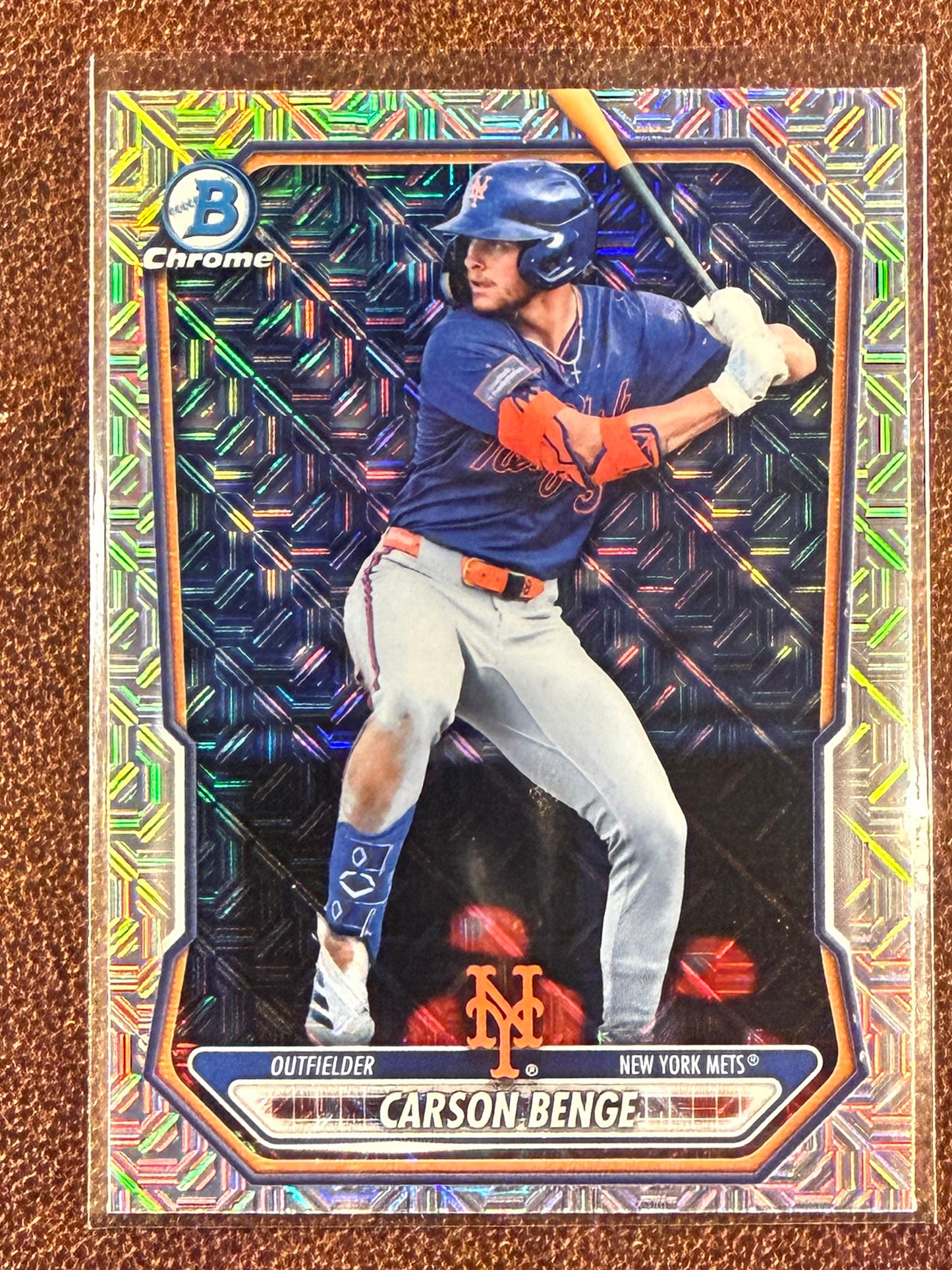 Carson Benge - 2026 Bowman - MOJO - Mets