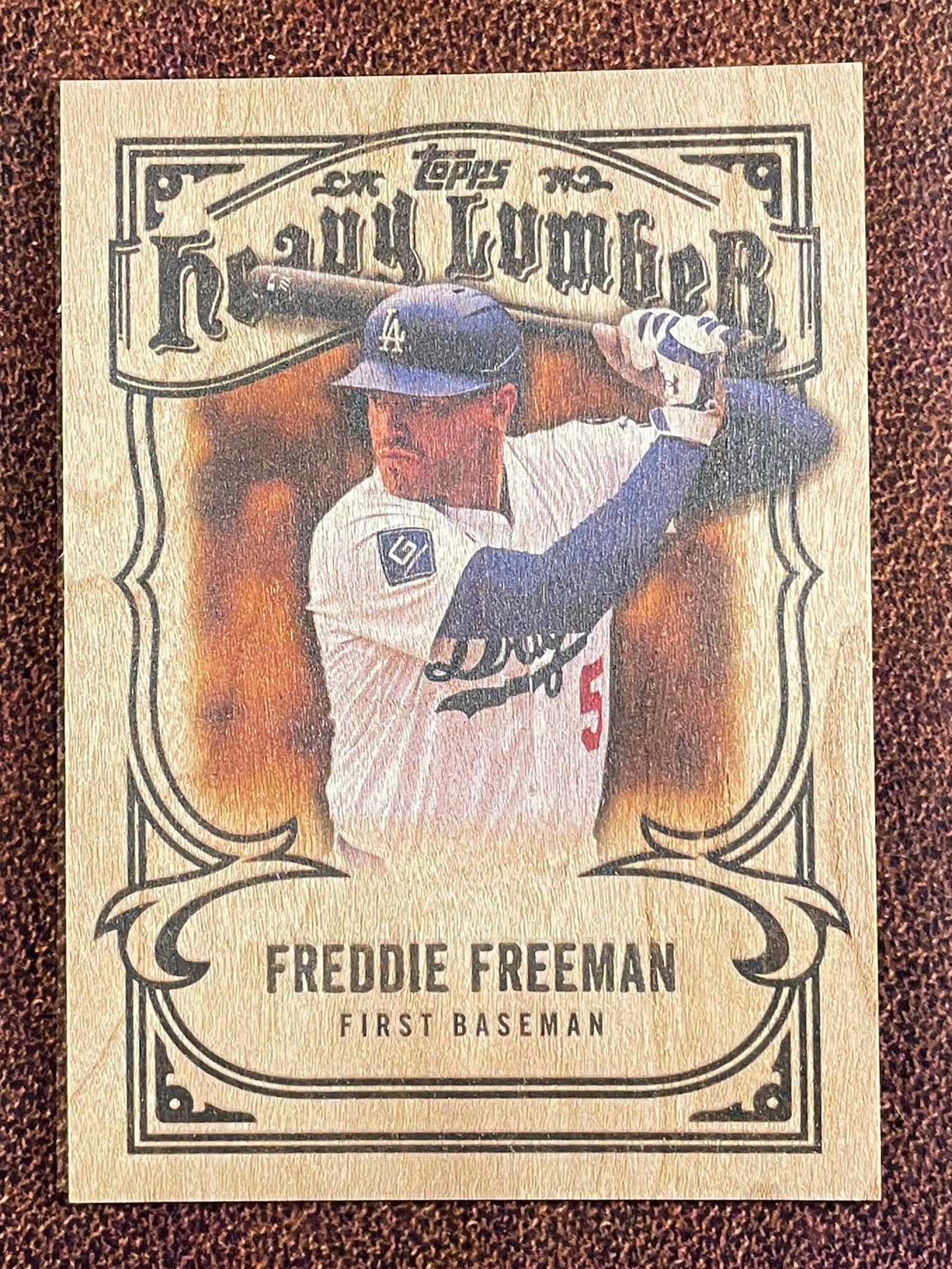 Freddie Freeman - 2026 Topps Series 2 - Heavy Lumber - Dodgers