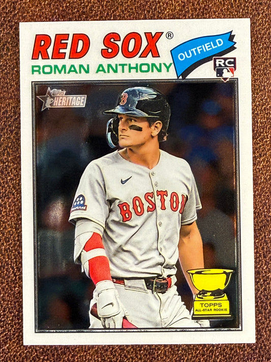 Roman Anthony - 2026 Topps Heritage - Rookie Chrome - Red Sox