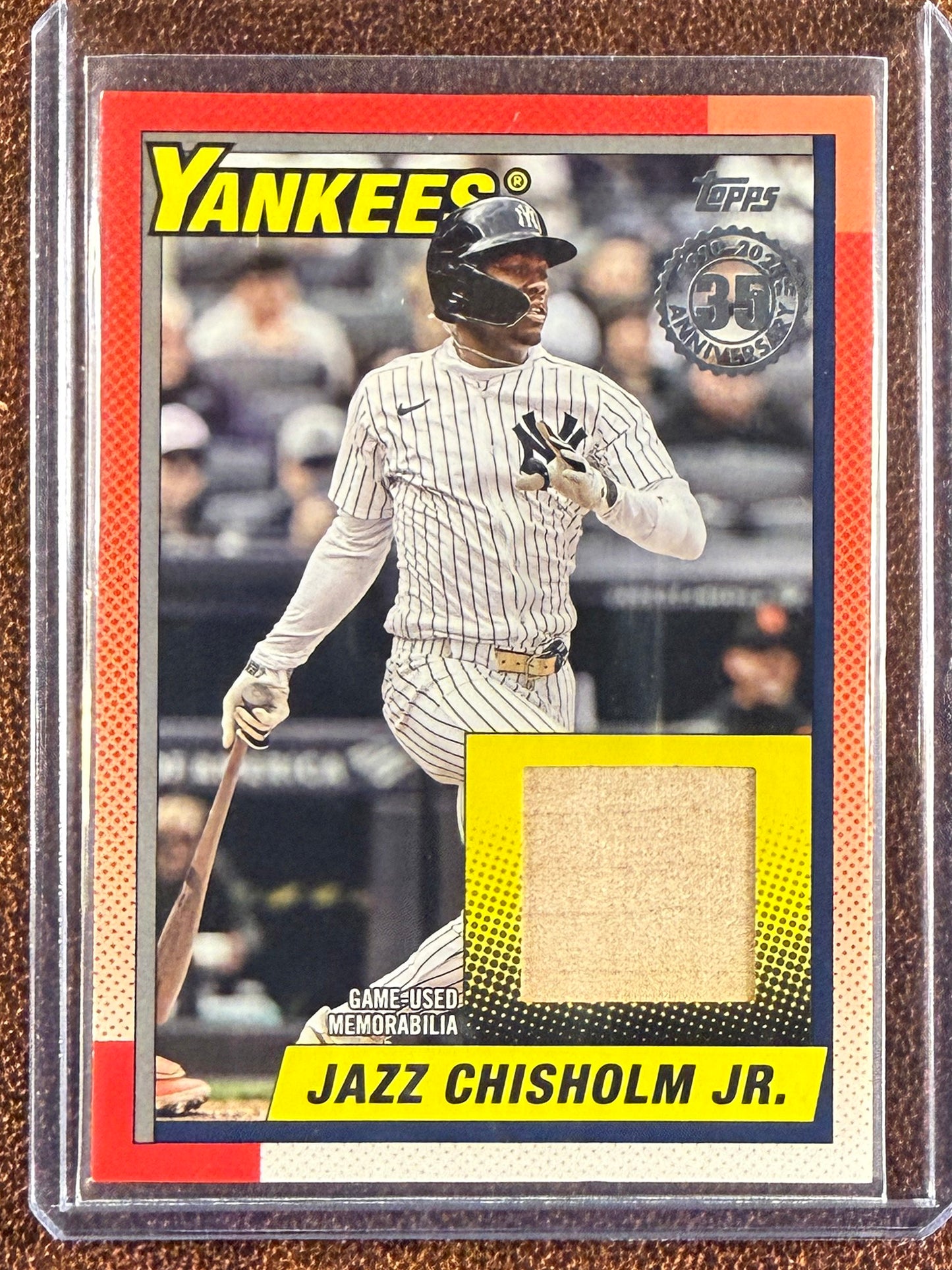 Jazz Chisholm Jr. - 2025 Topps Update - 1990 RELIC - Yankees