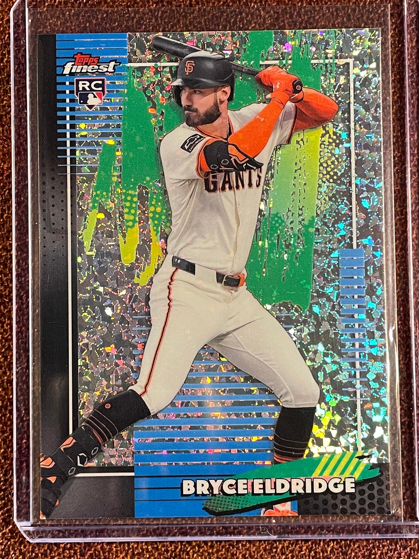 Bryce Eldridge - 2026  Topps Finest - Rookie Common Mini Diamond - Giants