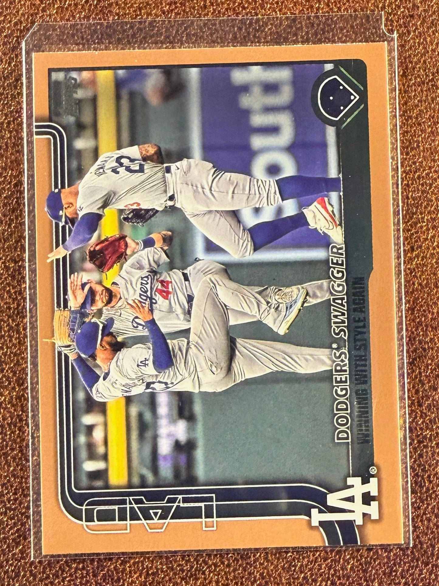 Dodgers Swagger - 2025 Topps Series 1 - GOLD /2025 - Dodgers