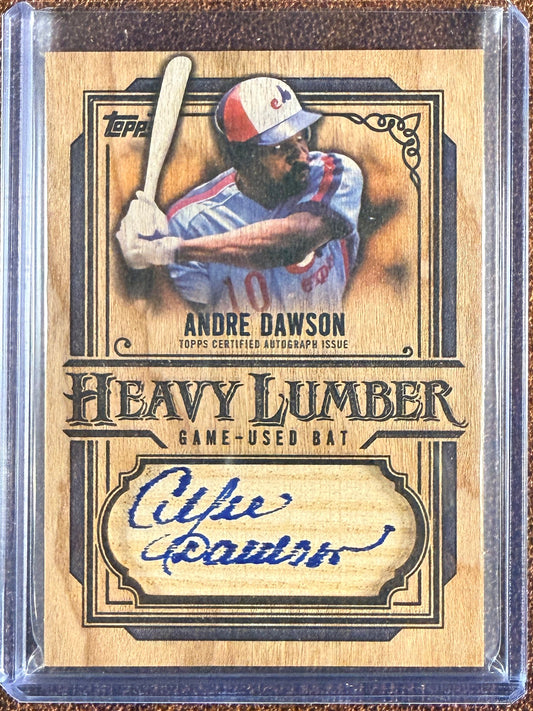 Andre Dawson - 2025 Topps - Heavy Lumber AUTO - Expos
