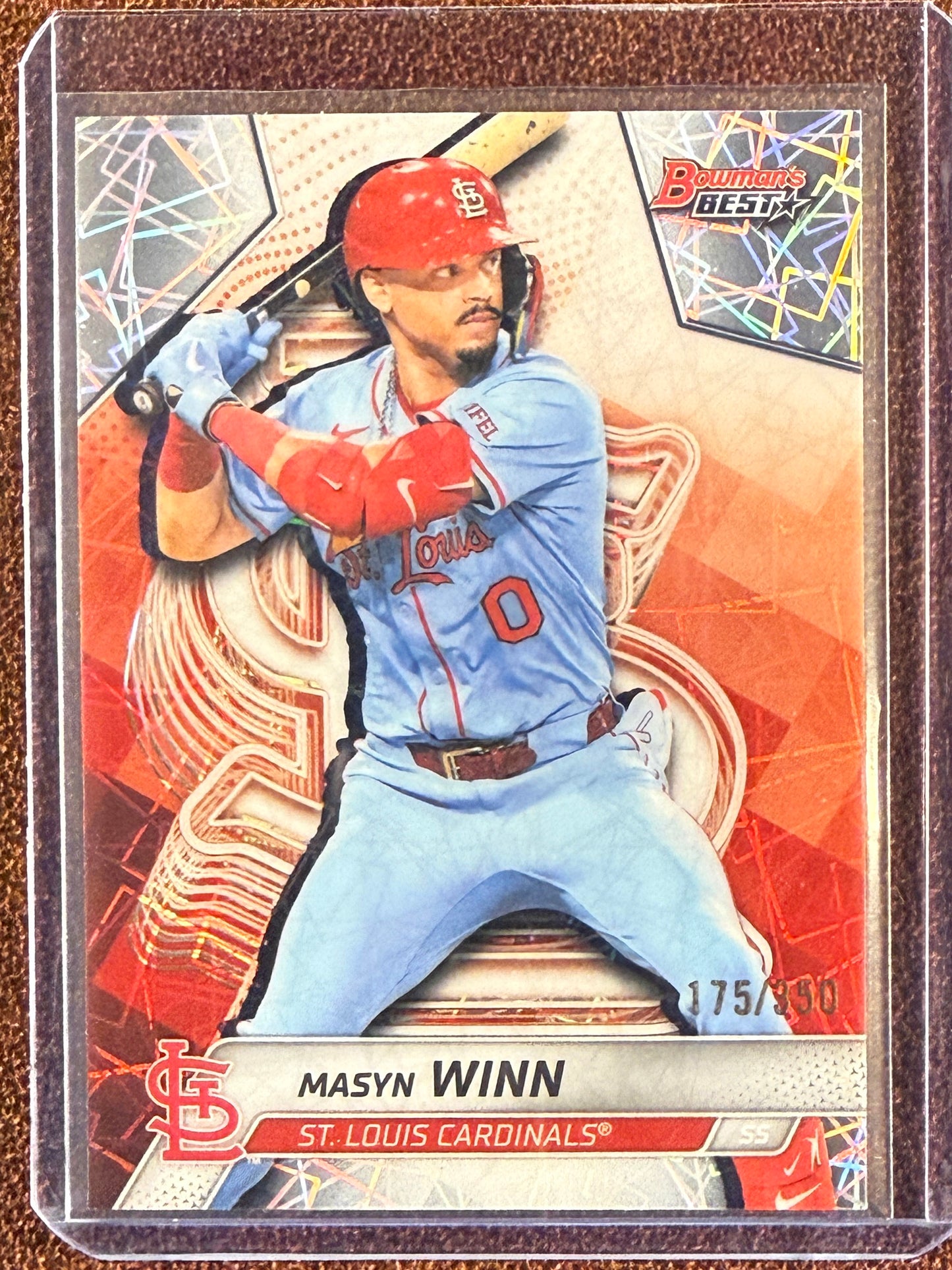 Masyn Winn - 2025 Bowmans Best - Laser /350 - Cardinals
